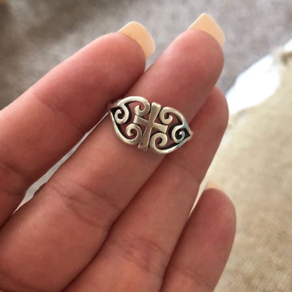 James Avery Jewelry - Scroll cross (JA) ring